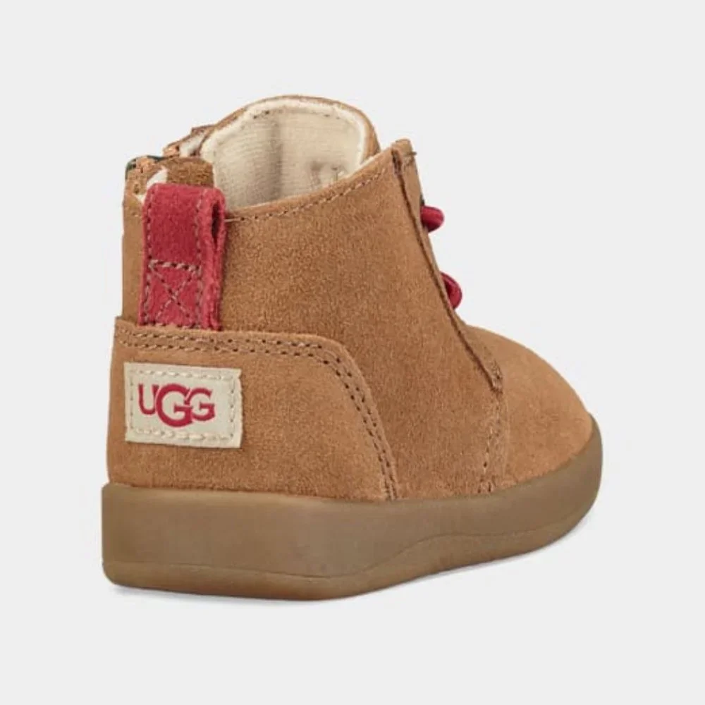 NIB UGG‎ INFANT KRISTJAN CHUKKA SUEDE CHESTNUT BOOTS BOOTIES